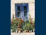 Watercolour, Doorway in Sougia. 18 x 26cm